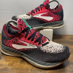 Brooks Womens Bedlam Pink Black  Running Shoes Athletic Sneakers Size 7.5